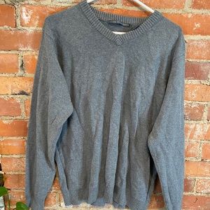 Oscar De La Renta V Neck Sweater Men’s Large